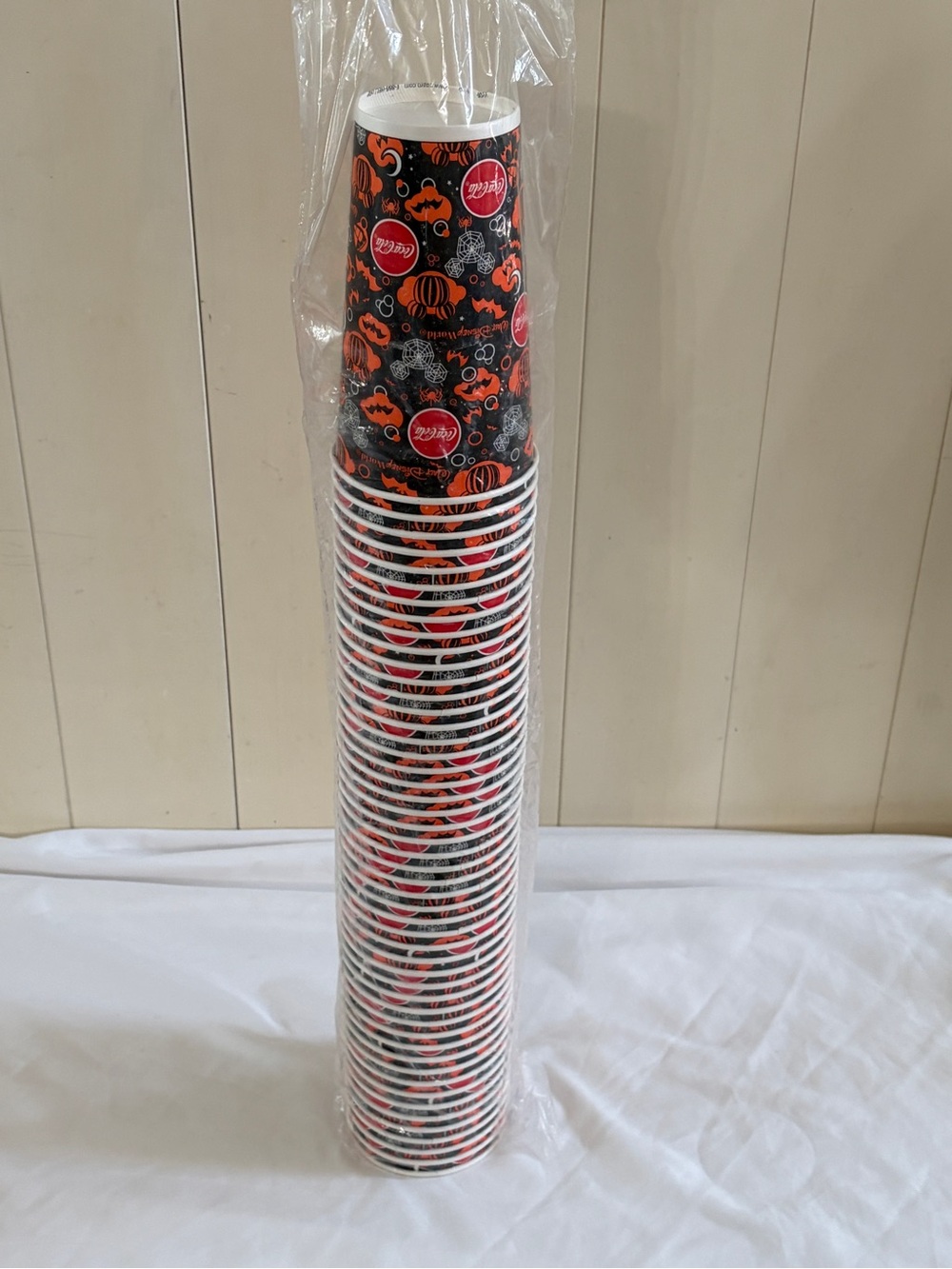 50 COUNT Disney Coca Cola Halloween Paper Disposable Cup Food Service